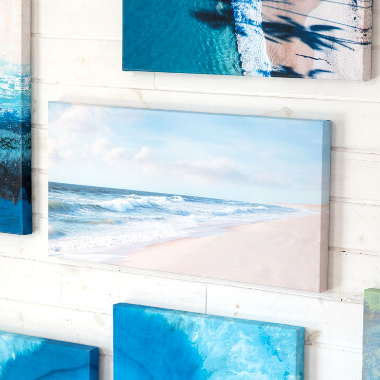 楽天市場】アートパネル 海 キャンパス 幅60cm 高さ30cm 絵 アート