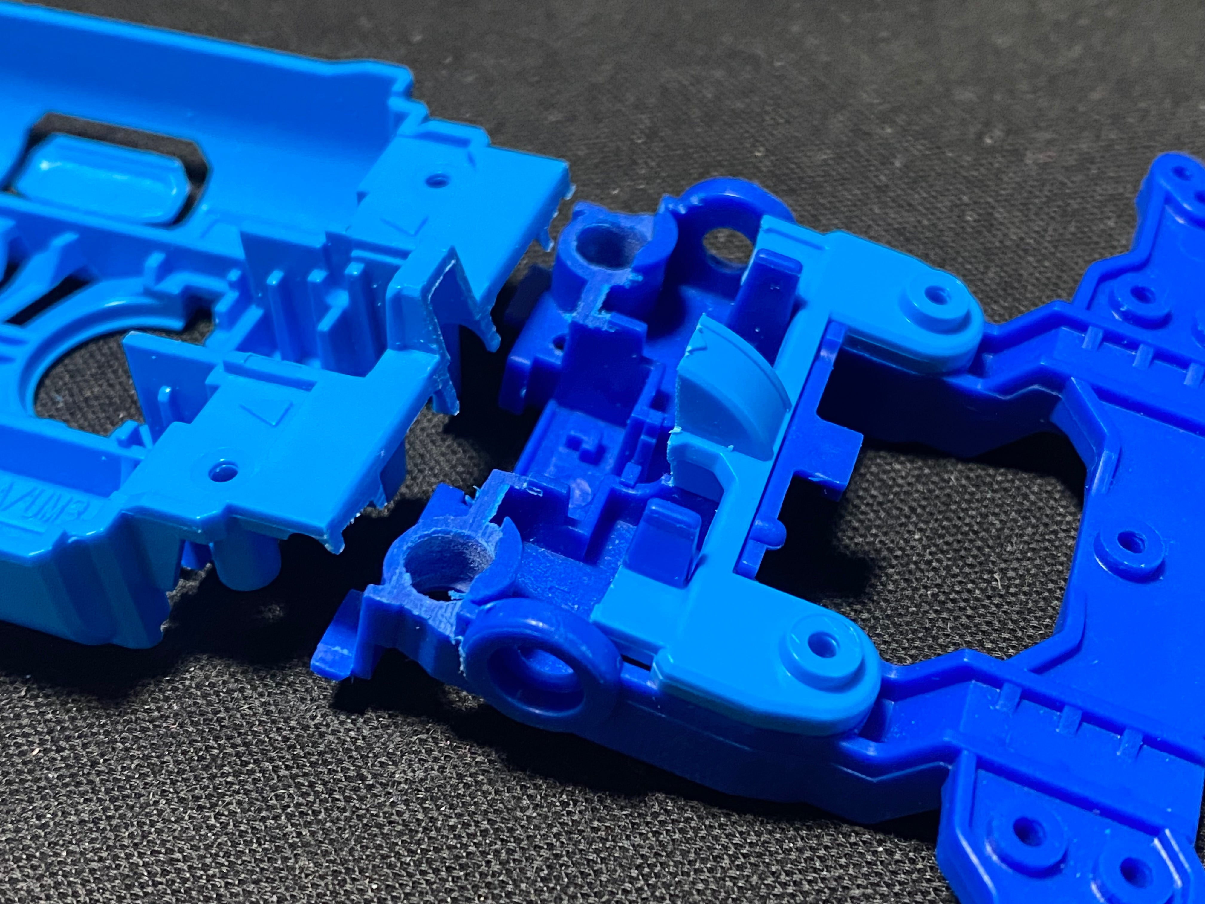 ミニ四駆】MSフレキ-Center TaperCutGuide 鳥居残し専用 v2.0 （1年