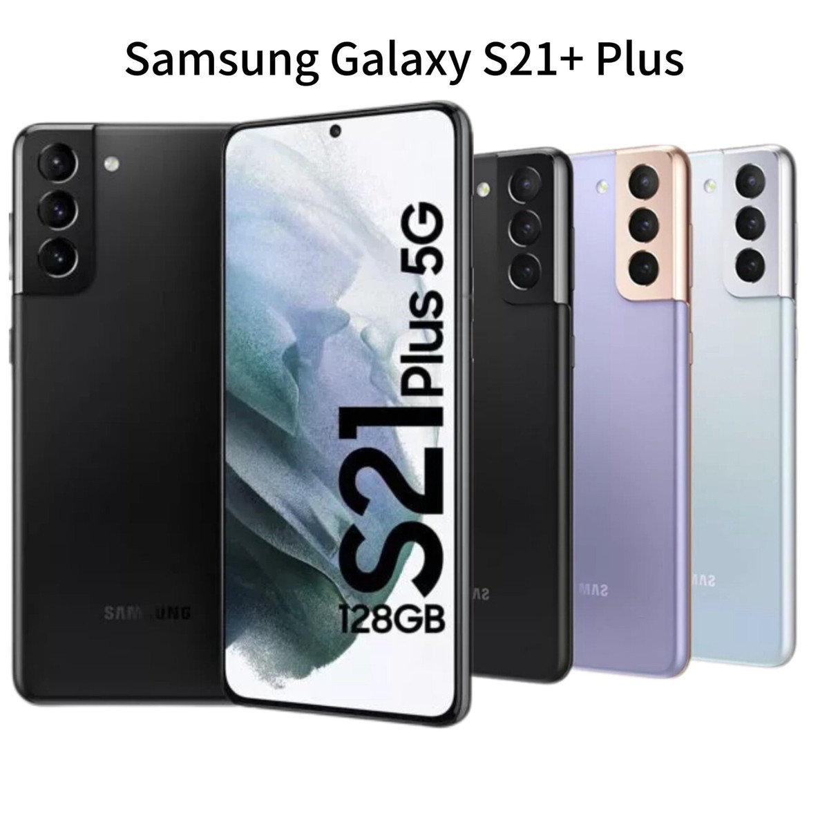 Samsung Galaxy S21+ - 128 GB - Phantom Silver (Unlocked) for sale