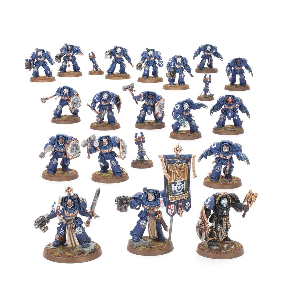 Warhammer 40k: Space Marines Battleforce: Crux Terminatus Wulflund