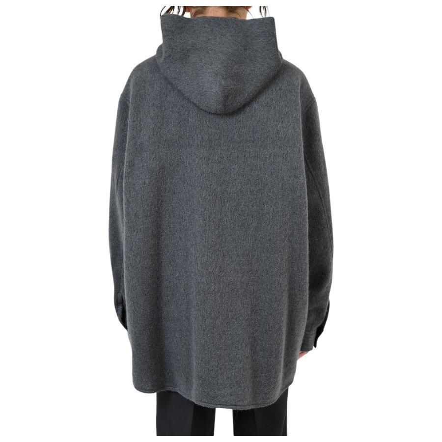 LAD MUSICIAN《ラッドミュージシャン》MOHAIR SHAGGY HOODED SHIRT