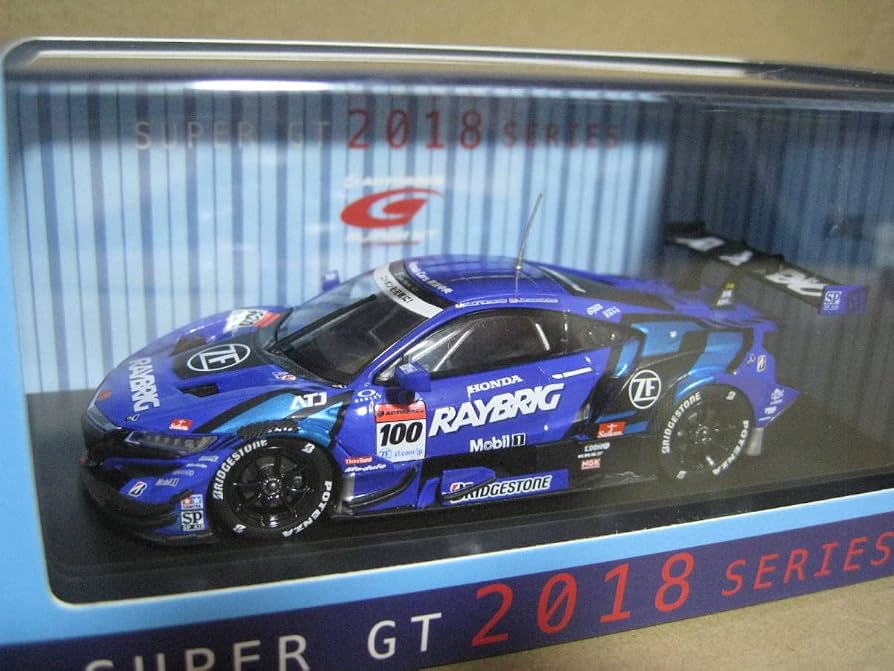 Amazon | EBBRO 1/43 SUPER GT GT500 2018 RAYBRIG NSX-GT #100