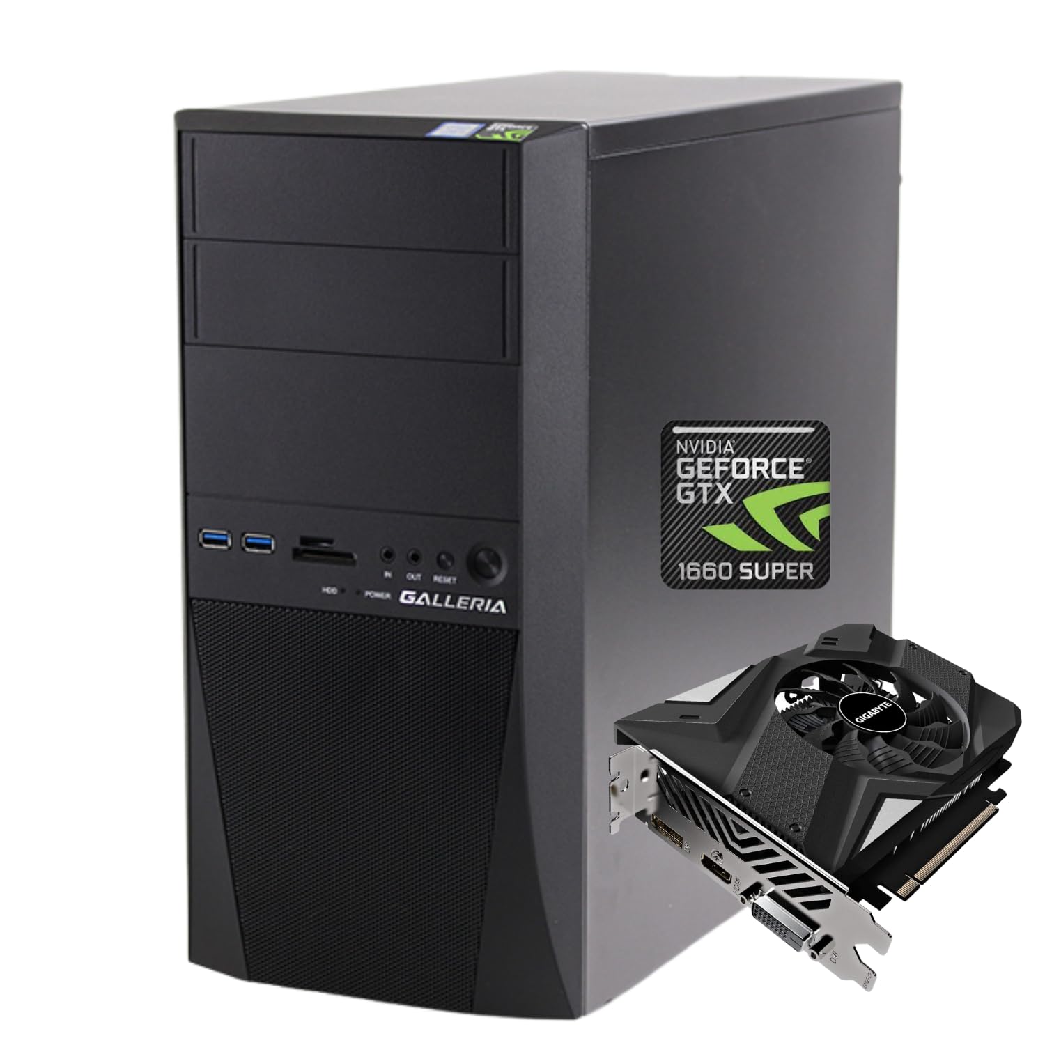 自作ゲーミングPC/Core i7-7700/16G/GTX1660Super 自作ゲーミングPC i7