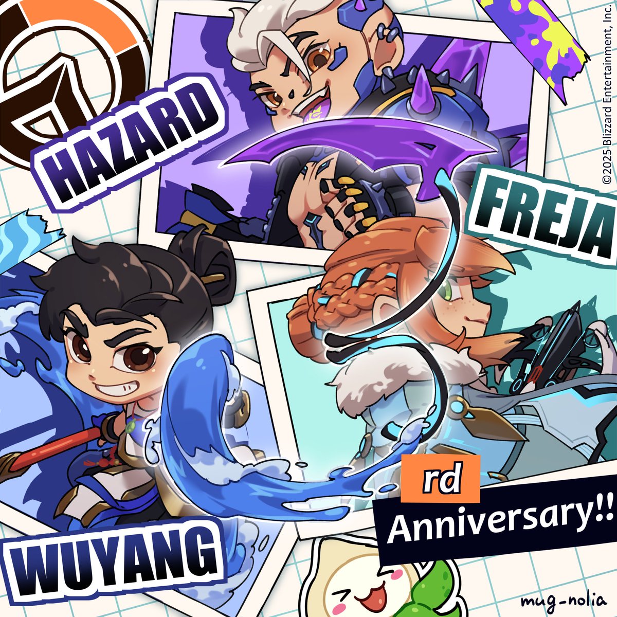 ┈┈┈┈┈┈┈┈┈┈┈┈┈┈┈┈** 🎊#オーバーウォッチ2 本日で3