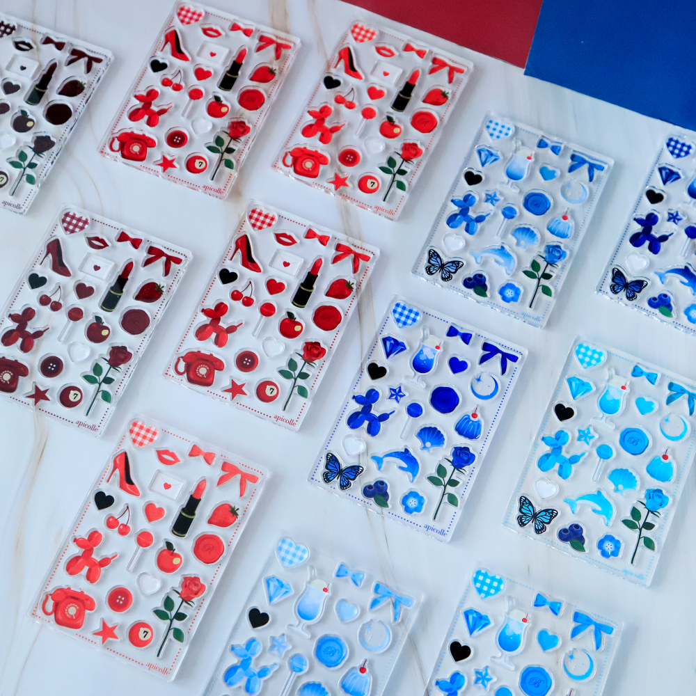 apicolle おなまえカスタム 1color Blue