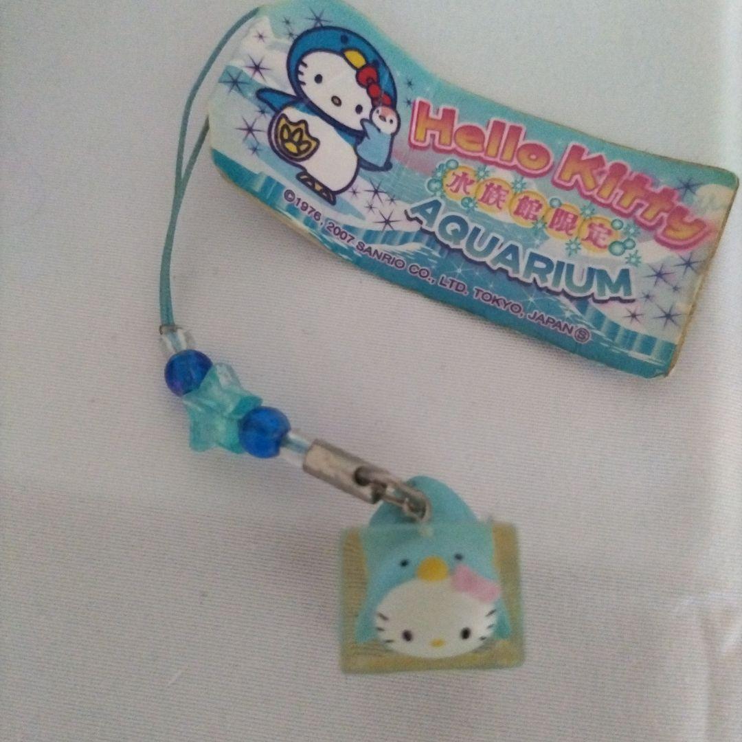 ご当地キティ　ストラップ　水族館限定　レア レア】ご当地キティ 水族館限定 くらげ ハローキティ 根付 - メルカリ