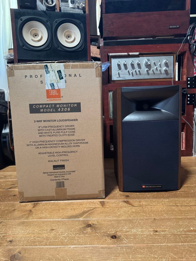 スピーカー・ウーファー JBL 4306 JBL 4306 スピーカー 元箱付 @30980 / 中古オーディオ買取、販売、通販