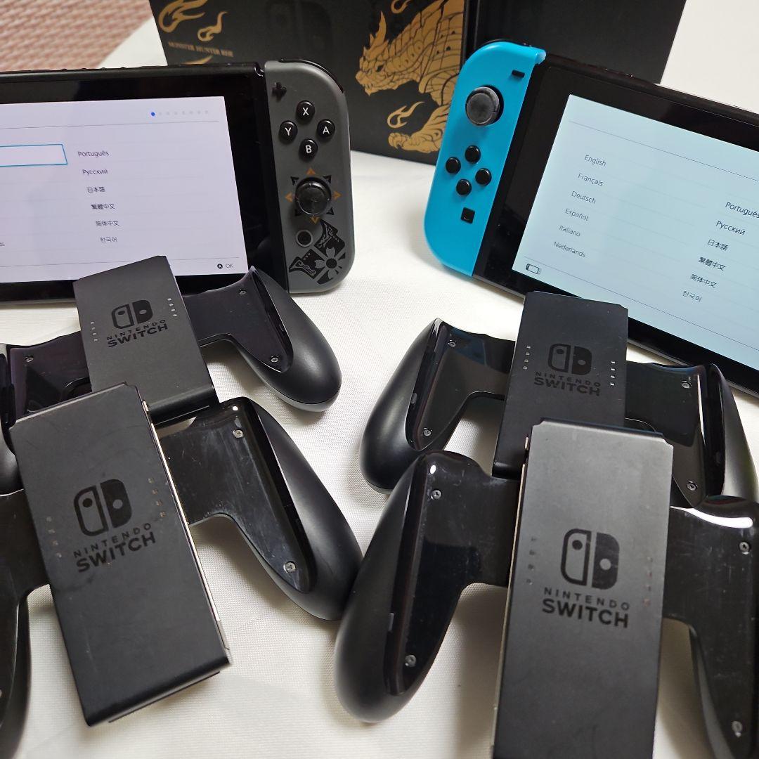 モンハン仕様他】Nintendo Switch 2台セット スイッチ2台他色々