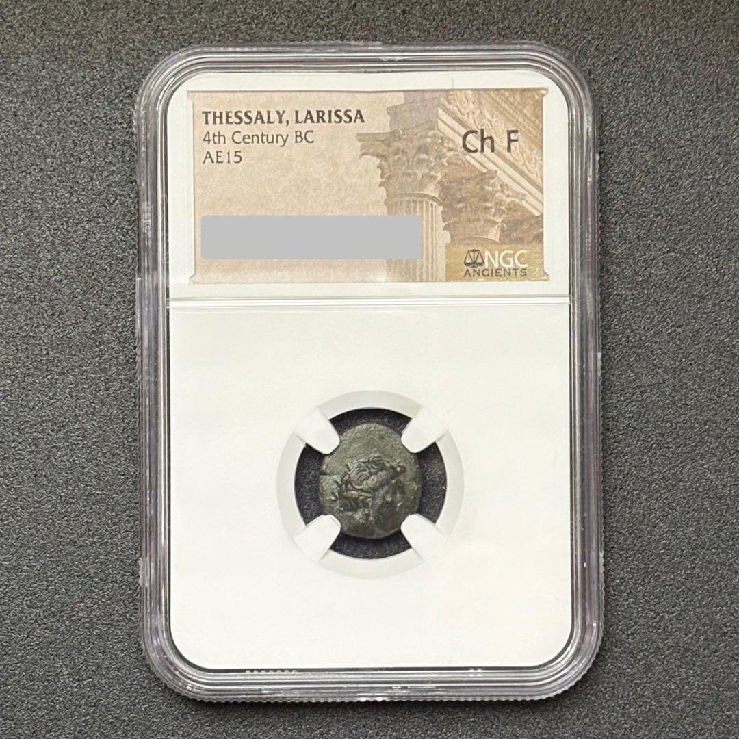 古代　テッサリア 紀元前4世紀 AE15  NGC認証 古代コイン 全商品 | numistrade
