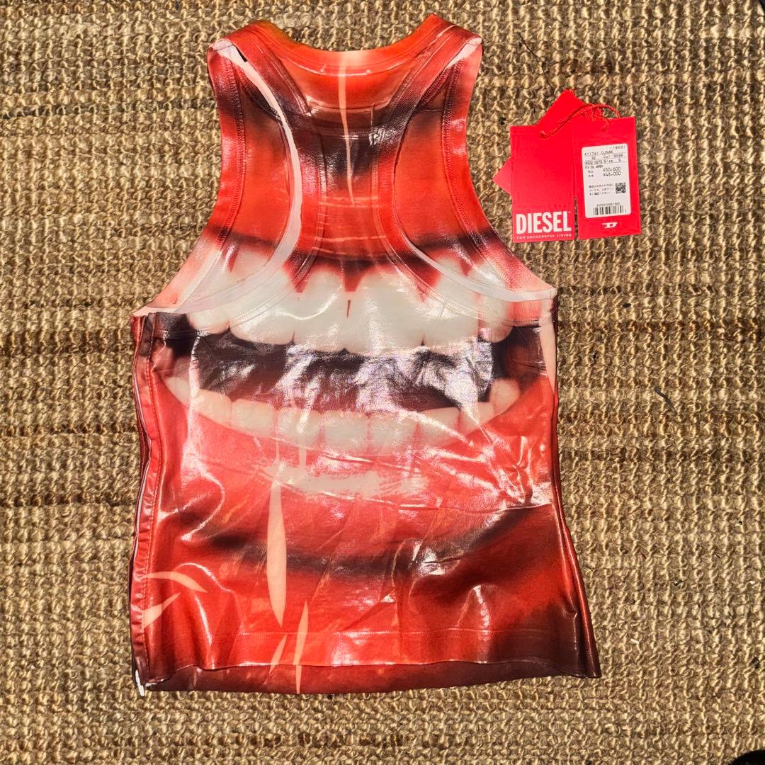 Diesel T-FINSI コーティング タンクトップ - メルカリ