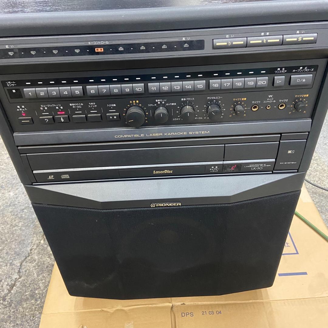Pioneer 大型カラオケレーザーディスク本体