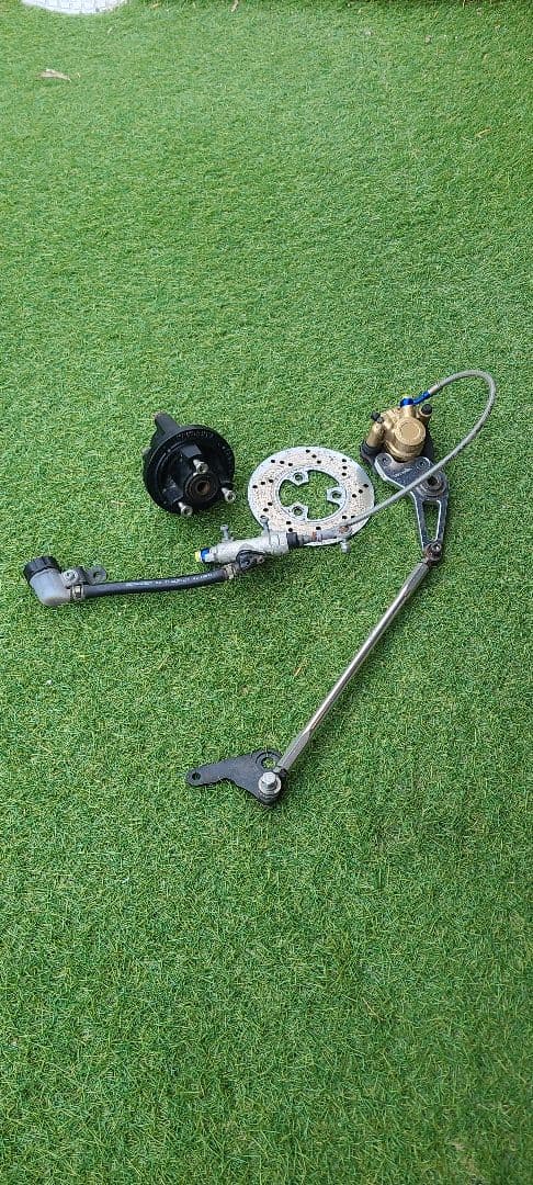 モンキー　武川　リアディスクブレーキセット モンキー 06-08-155 SP武川 リアディスクブレーキキット リペアパーツ